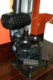 Fire King coal oven in kitchen of Green Gables. Cavendish, PE.