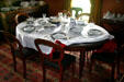 Dining room of Yeo House. PE.