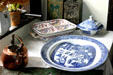 China serving pieces of Yeo House. PE.