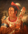 Mah-Min portrait by Paul Kane at Montreal Museum of Fine Arts. Montreal, QC.