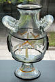 Glass vase by Pablo Picasso made by I.V.R. di Mazzega of Murano, Italy at Montreal Museum of Fine Arts. Montreal, QC