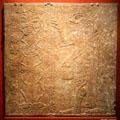 Genie before Sacred Tree alabaster wall relief from Palace of Assurnasirpal II, Nimrud, Assyria at Montreal Museum of Fine Arts. Montreal, QC.