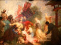 Display of Enchantment painting by Henri Fantin-Latour at Montreal Museum of Fine Arts. Montreal, QC.