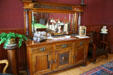 Sideboard in billiard room in Saskatchewan Government House. Regina, SK