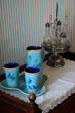 Pitcher & goblet set with cruet at Saskatchewan Government House. Regina, SK.
