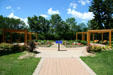 Second World War Memorial on grounds of Saskatchewan Government House. Regina, SK.