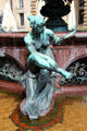 Figure on base of Hygieia Fountain in courtyard at Hamburg City Hall. Hamburg, Germany.