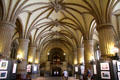 Entrance lobby at Hamburg City Hall. Hamburg, Germany.
