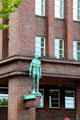 Athletic figure on DAG House by Karl Opfermann. Hamburg, Germany.