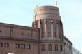 Tower of prison at Holstenglacis 3 where political prisoners were executed by the Nazis. Hamburg, Germany.