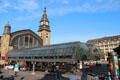 Central rail station Germany's busiest rail station. Hamburg, Germany.