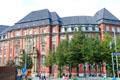 State Tax Office on Rödingsmarkt. Hamburg, Germany.