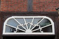 Fan light for building dating from 1670. Hamburg, Germany.