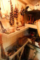 Workshop on board Rickmer Rickmers museum sailing ship. Hamburg, Germany.
