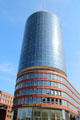 Columbus Haus aka Hanseatic Trade Center Tower in HafenCity. Hamburg, Germany.