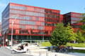 Modern apartment building in HafenCity. Hamburg, Germany.