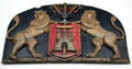 Guild sign at Hamburg History Museum. Hamburg, Germany.