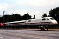 Intercity Express train. Hamburg, Germany.