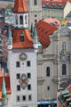Altes Rathaus tower & Heilig-Geist church. Munich, Germany