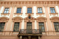 Heritage mansion on Kardinal-Faulhaber-Straße. Munich, Germany.
