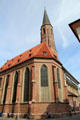 Salvatorkirche on Salvatorplatz. Munich, Germany.