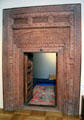 Muslim carved doorway at Five Continents Museum. Munich, Germany.