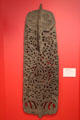 Carved ceremonial board from Sepik River of Papua New Guinea at Five Continents Museum. Munich, Germany.