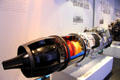 BMW 003 jet engine used in Arado Ar234 & Heinkel HE162 at BMW Museum. Munich, Germany.