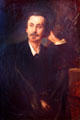 Portrait of Adolf Friedrich Graf von Schack by Franz von Lenbach at Schackgalerie. Munich, Germany.