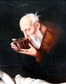 Lott painting by Hans Baldung Grien at Berlin Gemaldegalerie. Berlin, Germany.