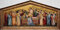 Entombment of Mary painting by Giotto di Bondone from Florence at Berlin Gemaldegalerie. Berlin, Germany.