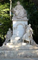 Richard Wagner monument by Gustav Eberlein on Tiergartenstrasse. Berlin, Germany.