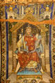 Charlemagne mosaic detail at Kaiser Wilhelm Memorial Church. Berlin, Germany.