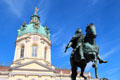 Equestrian statue of Friedrich Wilhelm I, Elector of Brandenburg by Andreas Schlüter at Charlottenberg Palace. Berlin, Germany.