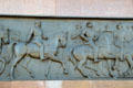 Victorious Germans returning to Berlin by Albert Wolff detail of north bronze panel on Victory Column. Berlin, Germany.