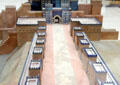 Model of Processional Way of Babylon during Reign of King Nebuchadnezzar II at Pergamon Museum. Berlin, Germany.