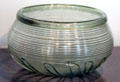 Glass Elbe Germanic / Thuringian bowl at Neues Museum. Berlin, Germany.