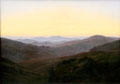 Riesengebirge Mountain painting by Caspar David Friedrich at Alte Nationalgalerie. Berlin, Germany.