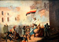 Revolutionary scene painting by Unknown at Alte Nationalgalerie. Berlin, Germany.