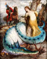 Ruggiero & Angelica painting by Arnold Böcklin at Alte Nationalgalerie. Berlin, Germany.