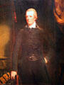 Portrait of British Prime Minister William Pitt Jr. who led fight against Napoleon by John Hoppner at German Historical Museum. Berlin, Germany.