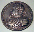 Prize medal for Paris World Expo of 1855 showing Napoleon III by Albert Barre of Paris at German Historical Museum. Berlin, Germany.