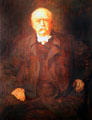Otto von Bismarck painting by Franz von Lenbach at German Historical Museum. Berlin, Germany.