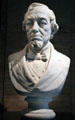 Benjamin Disraeli British PM, who gave support to German unification during Franco-Prussian war, marble bust by Samuel James Bouverie Haydon at German Historical Museum. Berlin, Germany.