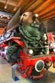 Heavy express train locomotive at German Museum of Technology. Berlin, Germany.