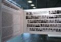 Mug shots of political prisoners in Topography of Terror display at ruins of Gestapo central headquarters. Berlin, Germany.