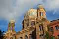 Berlin New Synagogue restored after WWII. Berlin, Germany.