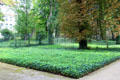 Mass graves of Jewish victims of WWII Gestapo crimes. Berlin, Germany.