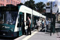 Luisenplatz tram stop. Potsdam, Germany.