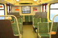 Stadt bahn interior. Berlin, Germany.
